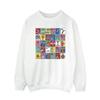 Tom And Jerry Womens/Ladies Grid Squares Sweatshirt