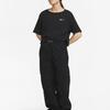 Nike Crop Tops Women's Black Crew Neck Moderate DV7871-010