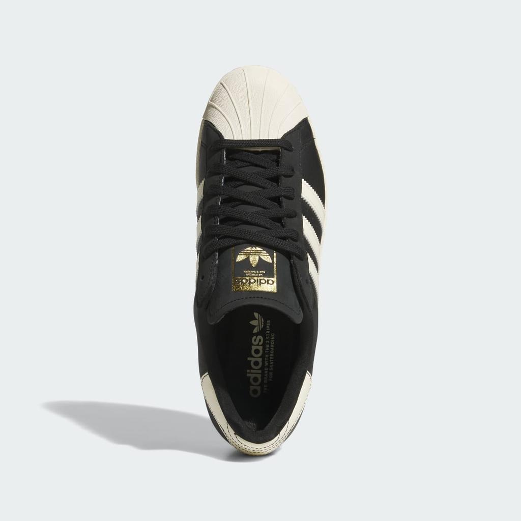 adidas SUPERSTAR 80 ADV KK5003 Unisex Originals Sneakers Core Black / Cream White / Gold Metallic