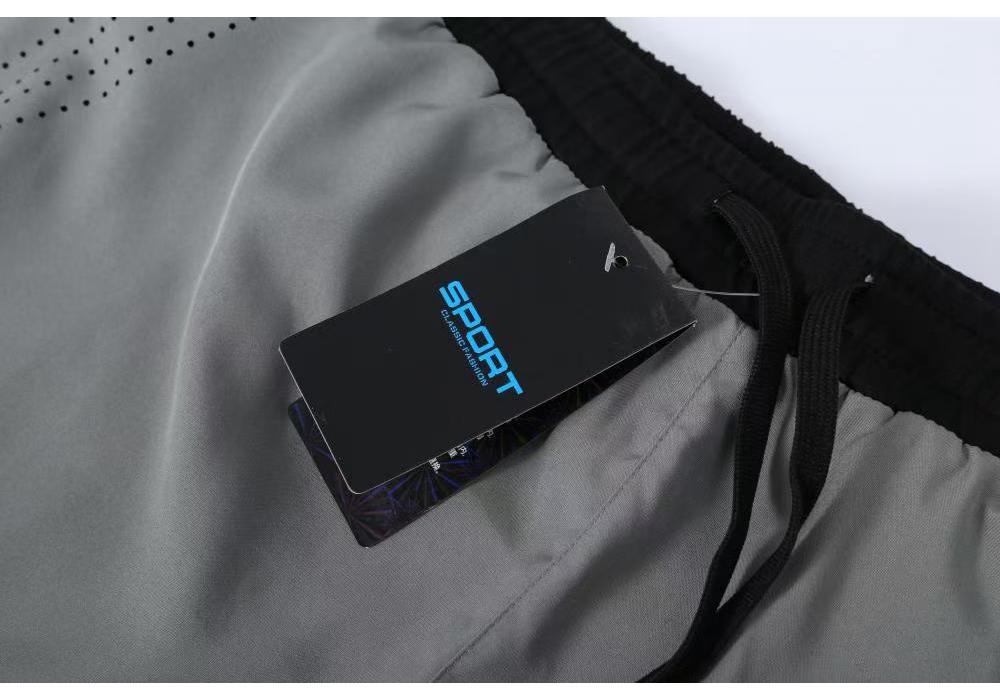 Men's Double-Layer Quick-Dry Running Shorts with Phone Pocket