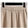 DIMANAF Plus Size Women Long Pants Thick Knitted Loose Casual Elastic Waist Lady Winter Autumn 2025