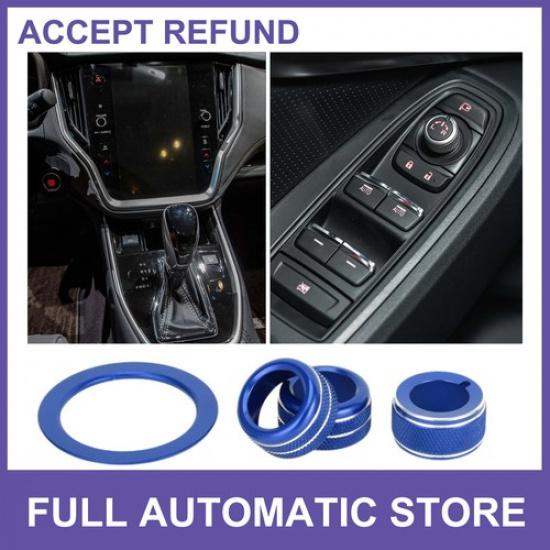 Media Tune Engine Start Mirror Switch Knob Cover FOUR  for Subaru WRX