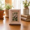 2 ks Mini starožitných fotorámečků Rustikální rámeček na fotky Malý rámeček Stolní fotorámeček Ložnice