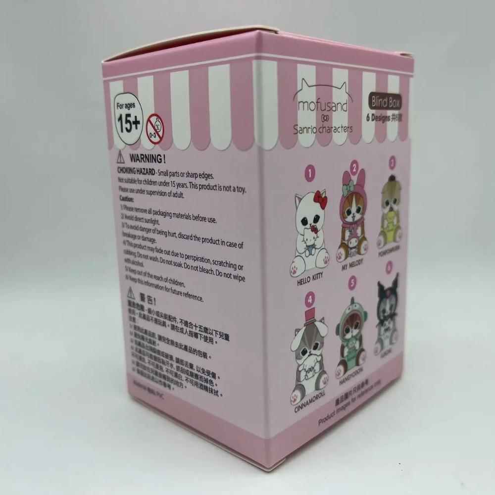 

Новая коллаборация Mofusand Кот-акула Изображение Рыба-урод Кукла Игрушка Дисплей Модный слепой бокс Виниловое лицо Игрушки и хобби из слепого бокса