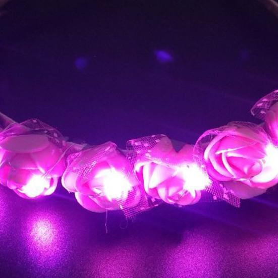 Women's Headband Glow Light Up Beautiful Convenient Thick Thin Hair Decoration for Parties Birthdays Festivals