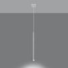 Lampa Wisząca Pastelo 1 G9 Biały Sollux Sl.0465