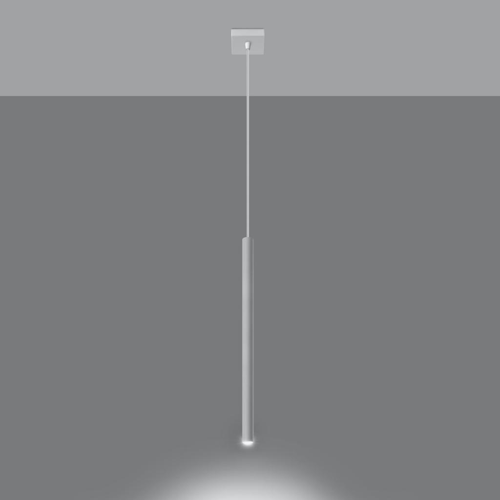 Lampa Wisząca Pastelo 1 G9 Biały Sollux Sl.0465