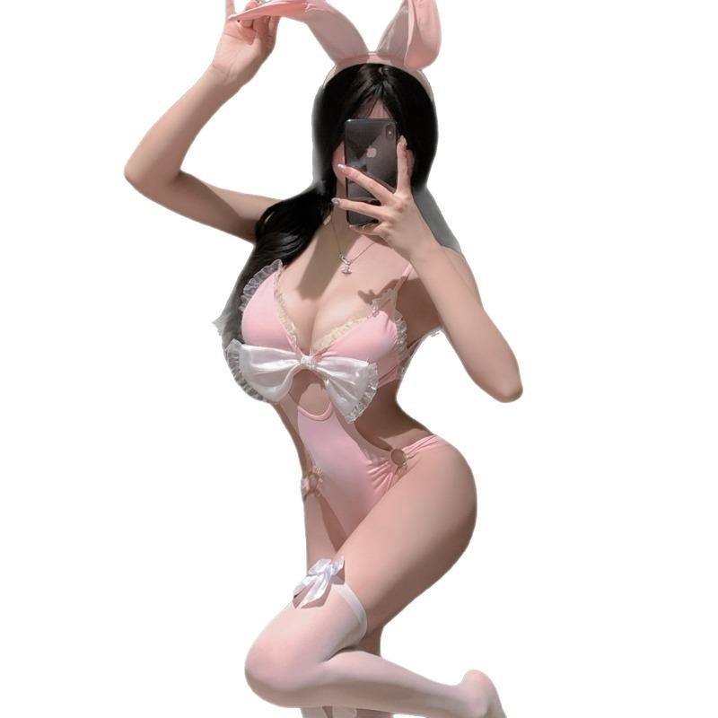 Sexy lingerie sexy pure lust bunny uniform seduction lace sweet free passion qqny woman