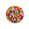 300pieces Craft Pom Poms Bundle Assorted Fuzzy Pompoms For DIY Fun Assorted Fuzzy Pompoms Balls