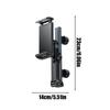 Back Seat Phone Holder For Car 360 Degree Rotatable Aluminum Alloy Stable Phone Holder For Car Multifunctional Clip On Phone