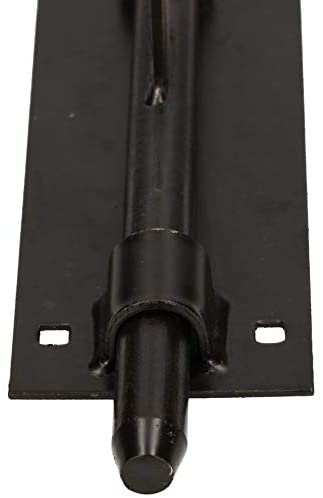 Gate latch 270 BLACK + PADLOCK
