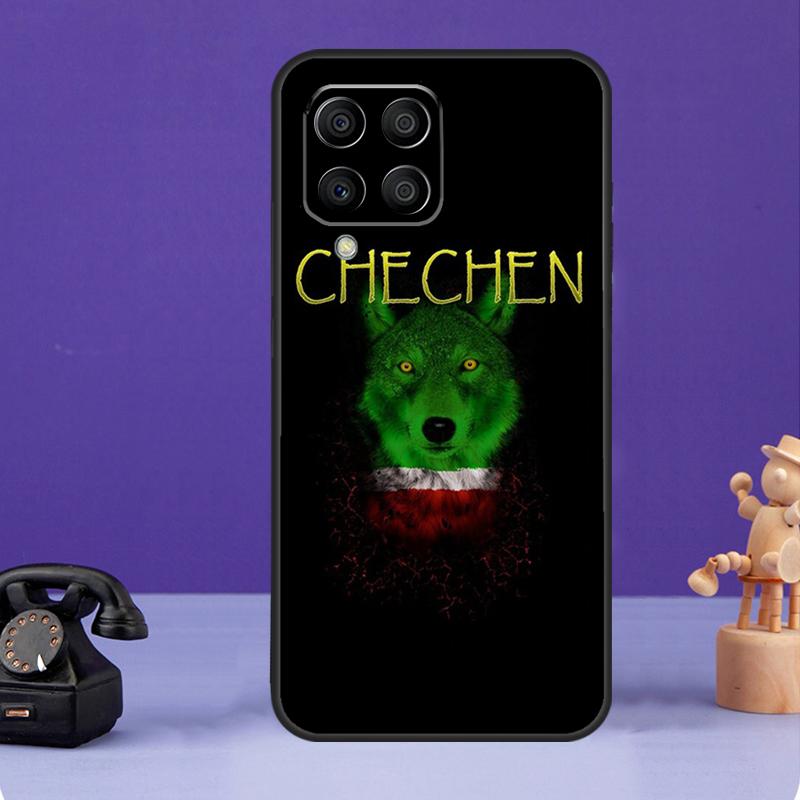 Tschetschenische Flagge Fall Für Samsung Galaxy M54 M34 M14 M21 M31 M51 M12 M32 M52 M13 M33 M53 M30s M31s M20 M55