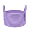 1Pc Cotton Thread Storage Basket Home Organization Storage Baby Children Toy Fabric Art Storage Cotton Rope Woven Laundry Basket Sundries Organizer