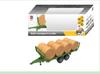1/24 RC Truck Trailer Dump 2.4G Remote Control Engineering Vehicles 4WD Harvest Farmer Car Tractor Model Toys for Children Gifts