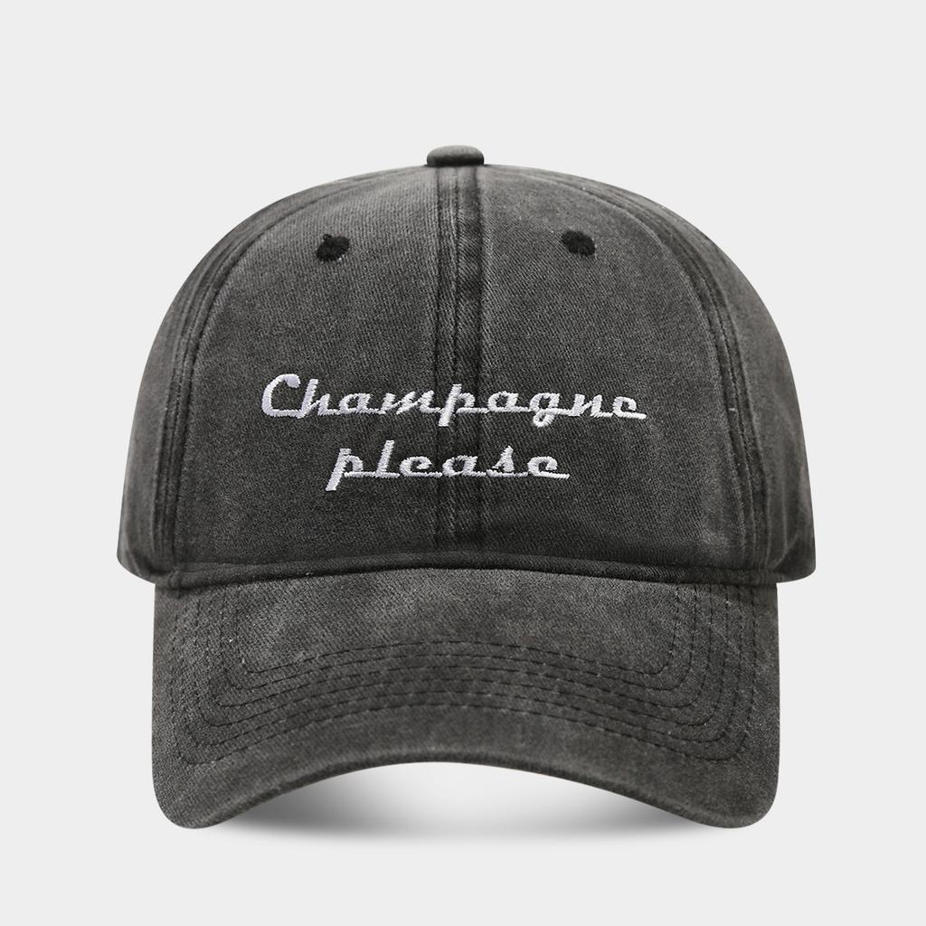 European and American Fashion Retro Baseball Cap Personalized Letter Embroidery Couple Versatile Sun Hat Outdoor Trendy Brand Sun Hat