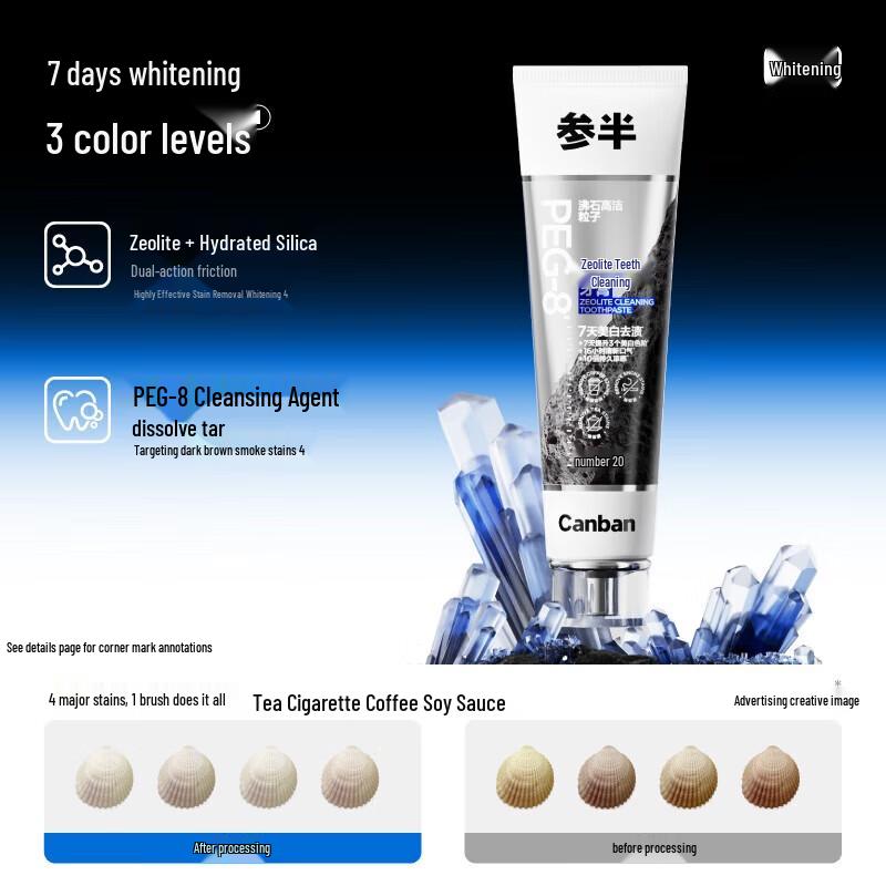 Sanban Zeolite Whitening Toothpaste