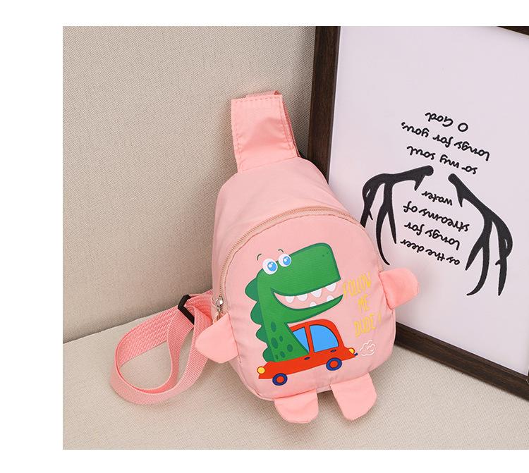 Backpack Boys and Girls Small Breast Bag Handsome Cartoon Car Large Medium Small Class Baby School Bag