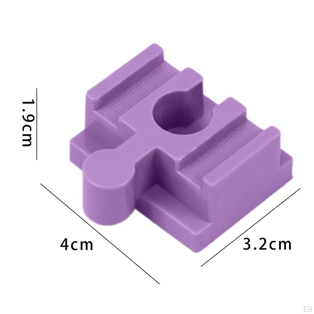 10 Pieces Wood Train Track Adapter, Learning Games