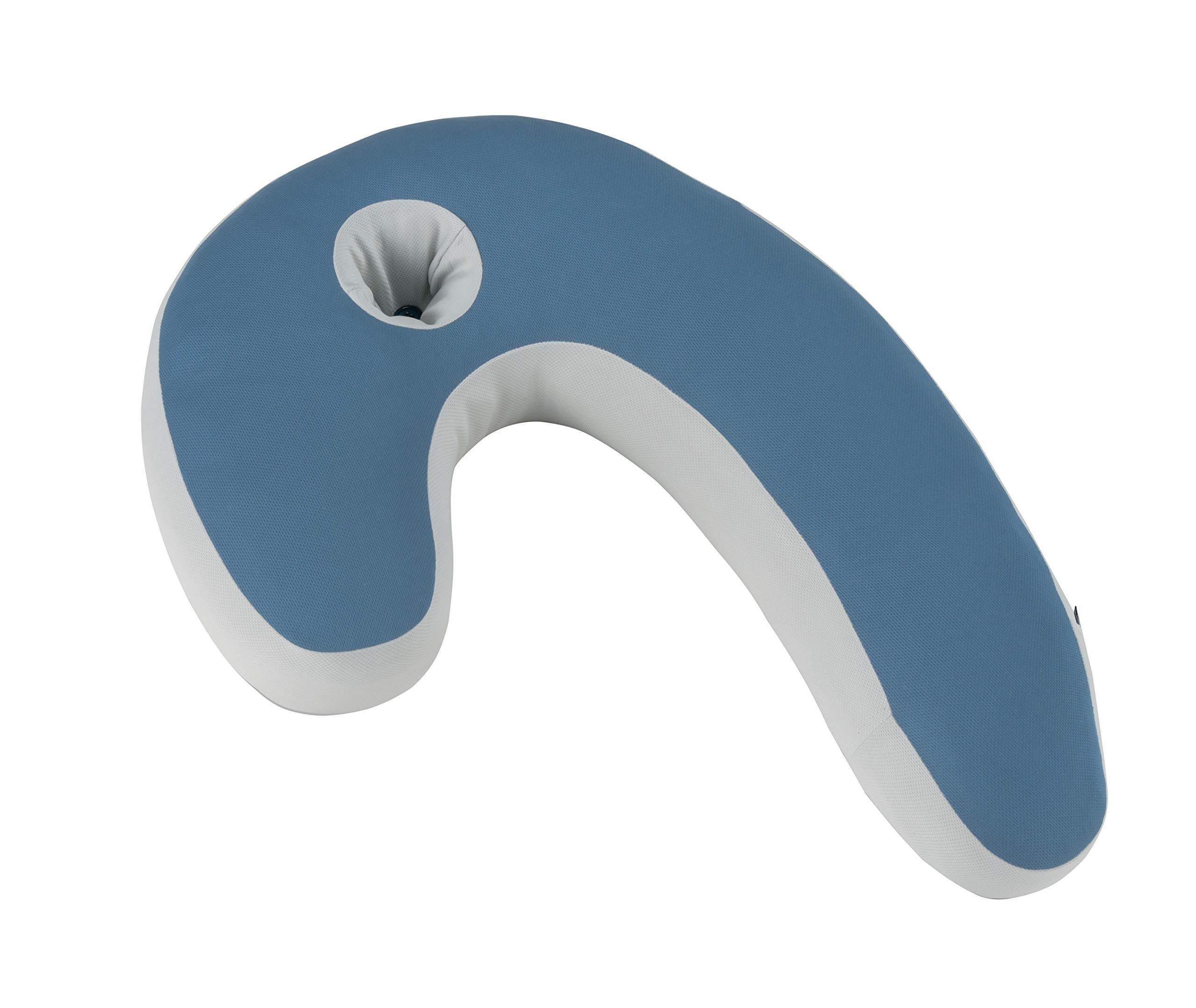 

France Bed Sleep Bandage Doctor Pillow, Blue, Large, Side Sleeper Pillow, Created in Collaboration with Snoring Experts, 036099400