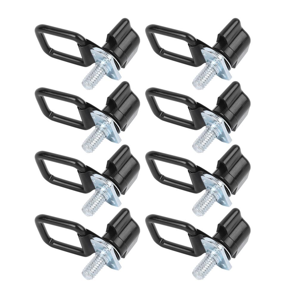 Hard Top Quick Removal Fastener Kit Thumb Screw Nut TieDown DRing Fit for Jeep M10 M8