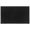 Doormat Black 90x150 Cm Coir Fiber Tufted