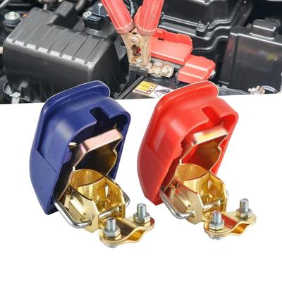 Car Battery Terminal 2Pcs Battery Disconnect Clamps Power-Off Protect Positive Negative Connector Clip Connectors Part