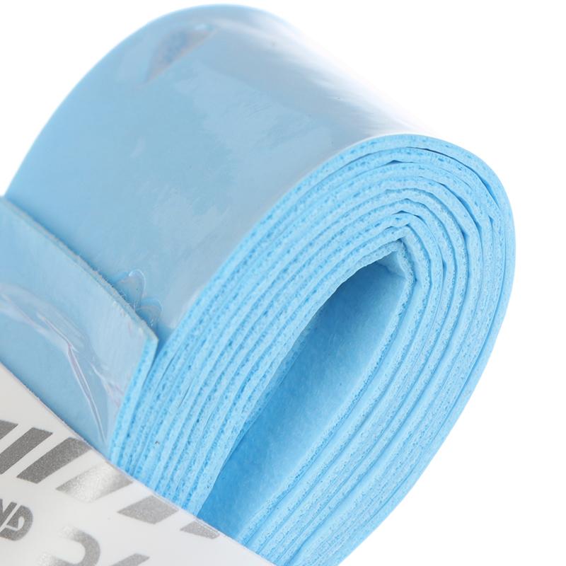 1Pc Pu Badminton Handle Wrap Tape Non-Slip Cherry Blossom Print Badminton Overgrip Sweat-Absorbent Badminton Racket Handle Grip