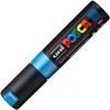 Paint Marker - POSCA - Broad Bevelled Tip - Metal Blue - 8 Mm