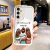 Phone Case for Samsung Galaxy S26 S25 Ultra S24 FE Best Friends Forever Girls Shell S23 Plus S22 + S21 S20 5G Soft Silicone Fund