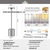 I-Shaped LED Decorative Desk Lamp with USB Charging and Touch Night Light