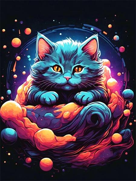 5D Diy Diamond Painting Dog Planet Full Square/Round Embroidery Mosaic Animals Starry Sky Home Decor