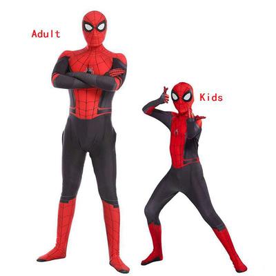 Spiderman Costume Anime One-Piece Tights Children Cosplay Costume Show,Child-XS