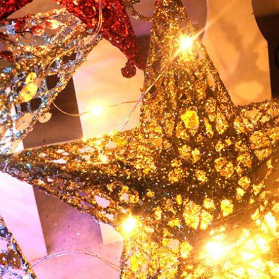 High Quality Durable Lightweight Xmas Tree Topper Star Christmas Tree Topper for Festival