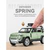 1/24 Scale Land Rover Defender Diecast Model Car: Detailed Replica with Opening Doors, Hood & Trunk,Ideal Gift for Car Lovers