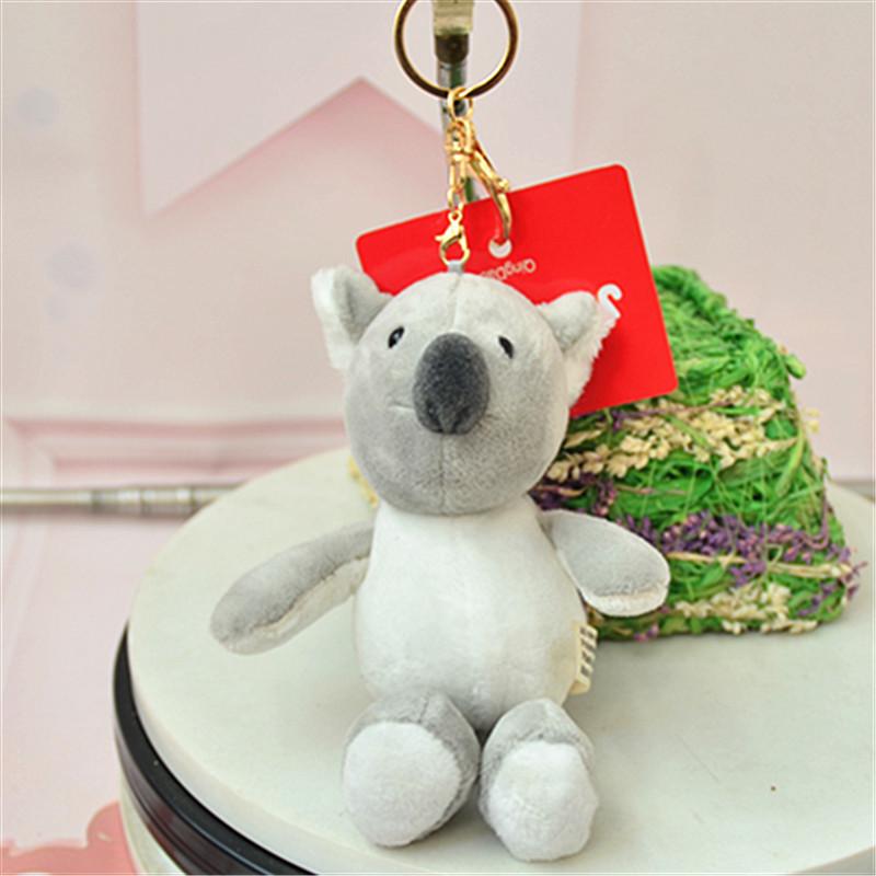 Pingente de boneca pônei fofo boneca capivara de pelúcia pingente de bolsa animal da floresta chaveiro mascote cavalo