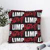 Logo Limp Bizkit Rap Rock Square Pillow Case  Cushion Covers Awesome Polyester Decor Pillowcase for Home 18"