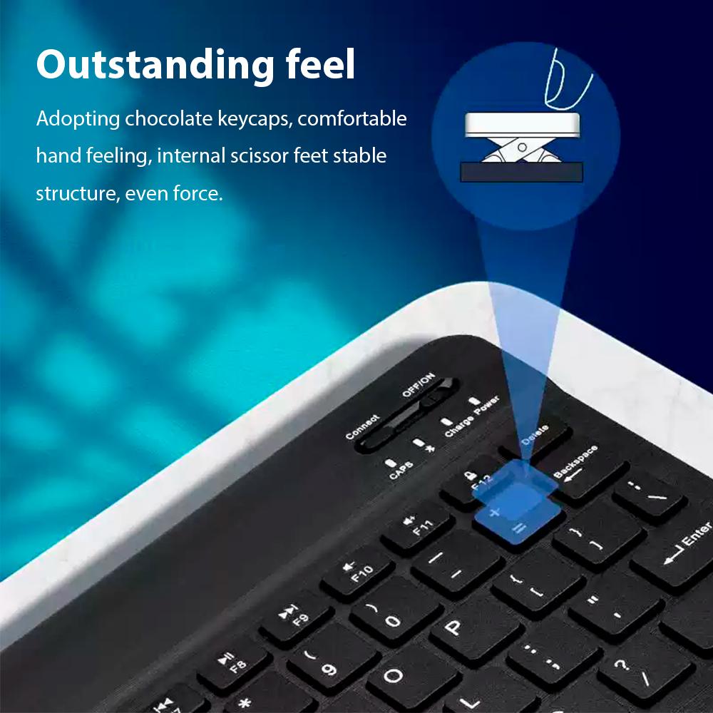 Xiaomi Bluetooth Wireless Keyboard Compatible All Bluetooth Devices Multilingual Bluetooth Keyboard And Mouse Ipad Keyboard Accessory