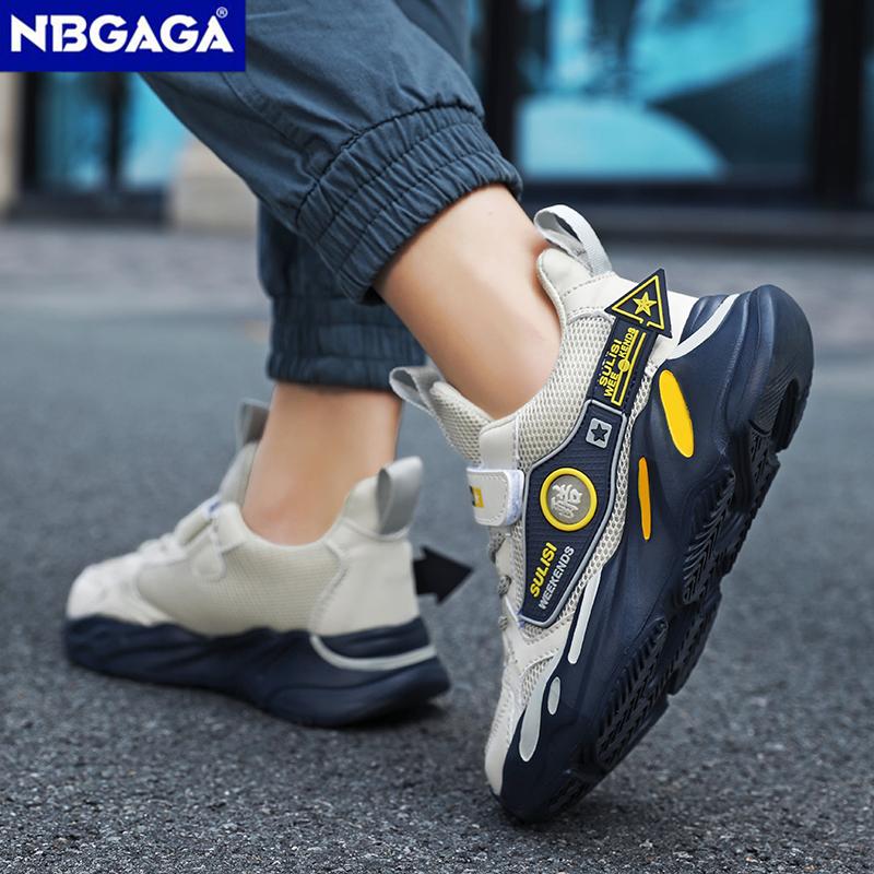 Fashion Boys' Shoes Breathable Mesh Children's Summer Casual Shoes Outdoor Non-slip Kids Lightweight Sneakers Size 28-39