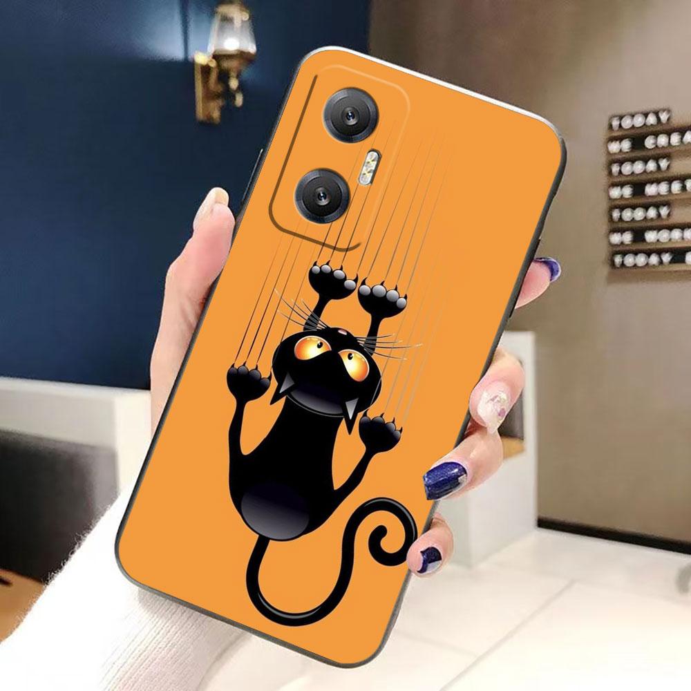 

Black Cat Staring Eye Cover Phone Case For Infinix HOT 9 10 10I 10S 11 11S 12 12I 20 20I 20S 30 30I ZERO X 20 30 Play Case Funda Infinix HOT10S(NFC)