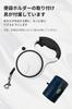 DCGLA Dog Retractable Lead with LED Litter Ft Strong Nylon Automatic Light Night Brake Reflective Tape Suitable for Small and Medium Load Capacity Lbs
