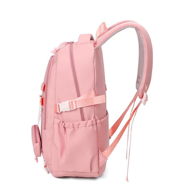 Kapibara Has the Same Printed Fashionable Children's Schoolbag, Student Burden Reduction Backpack, Large Capacity and Light Spine Protection.