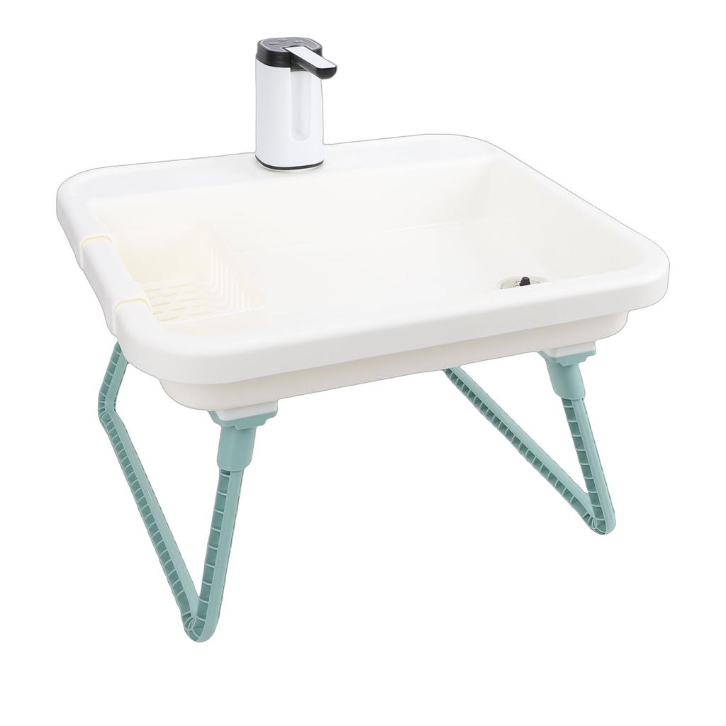 Outdoor Waschbecken Tragbares Handwaschbecken und Elektrisches Set für Camping Gartenaktivitäten