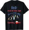 Dad Dad Fishing First Birthday O-fish-ally One 1st Bday Gift Unisex T-Shirt