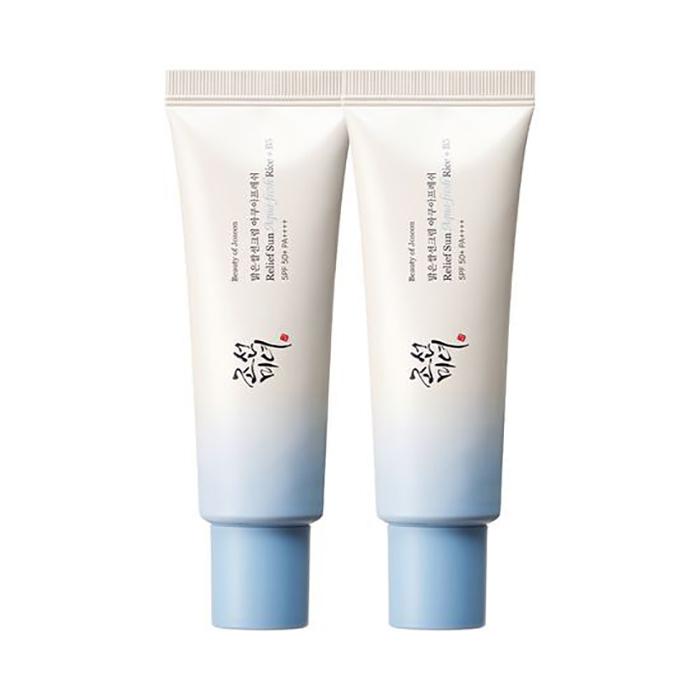 Beauty of Joseon Relief Sun Aqua-Fresh SPF50+ PA++++ (2pcs) – Lightweight & Hydrating Sun Cream, Korean