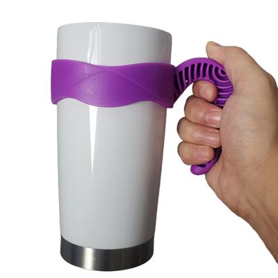 20 Oz/30 Oz Tumbler Sapı Kaymaz Bardak Tutucu Seyahat Kupa Tutacağı Paslanmaz Çelik Kupalar için Ergonomik Yedek Sap