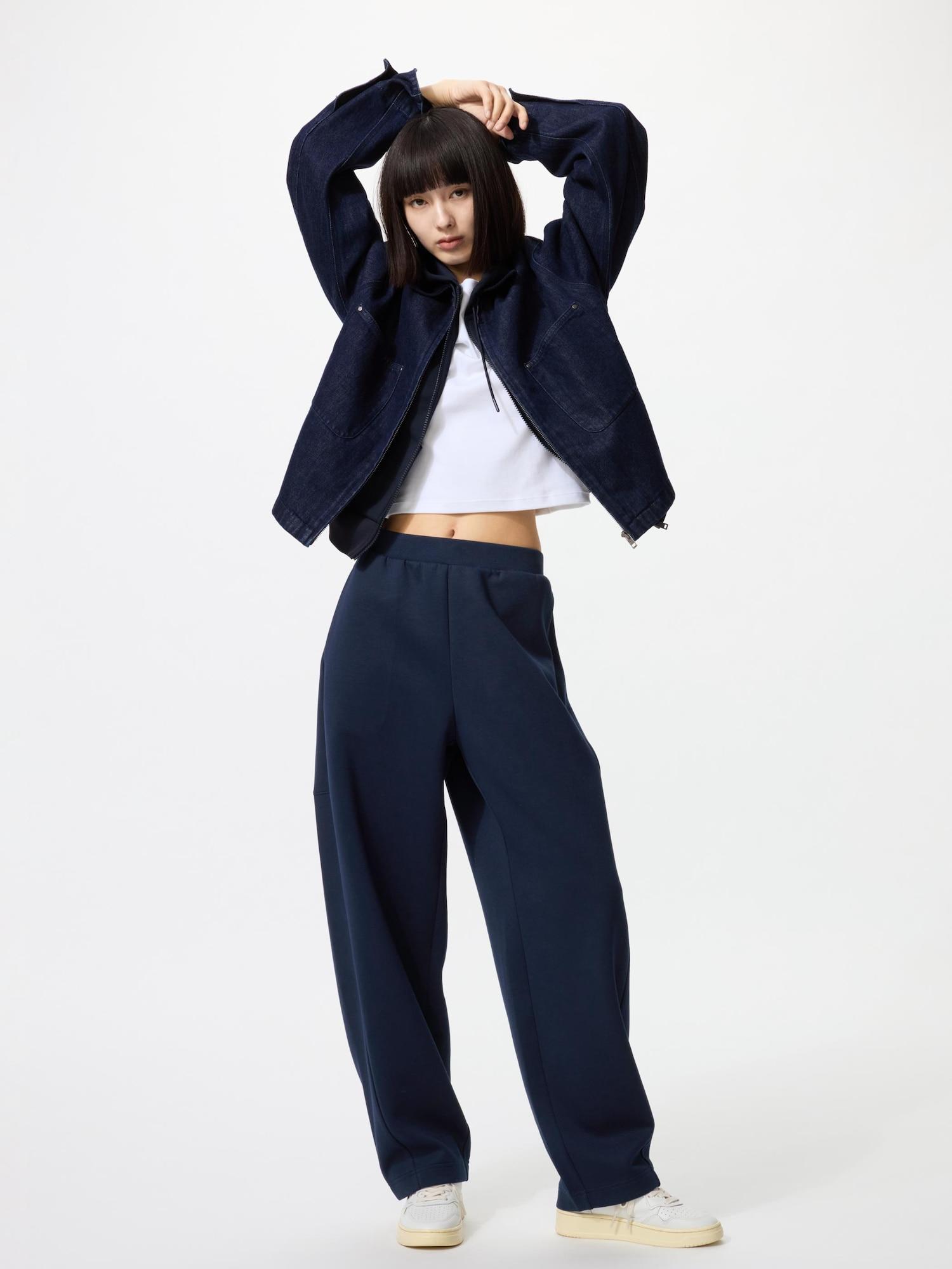 

Uniqlo Япония Сухие спортивные брюки с изогнутым кроем 69 NAVY/XL