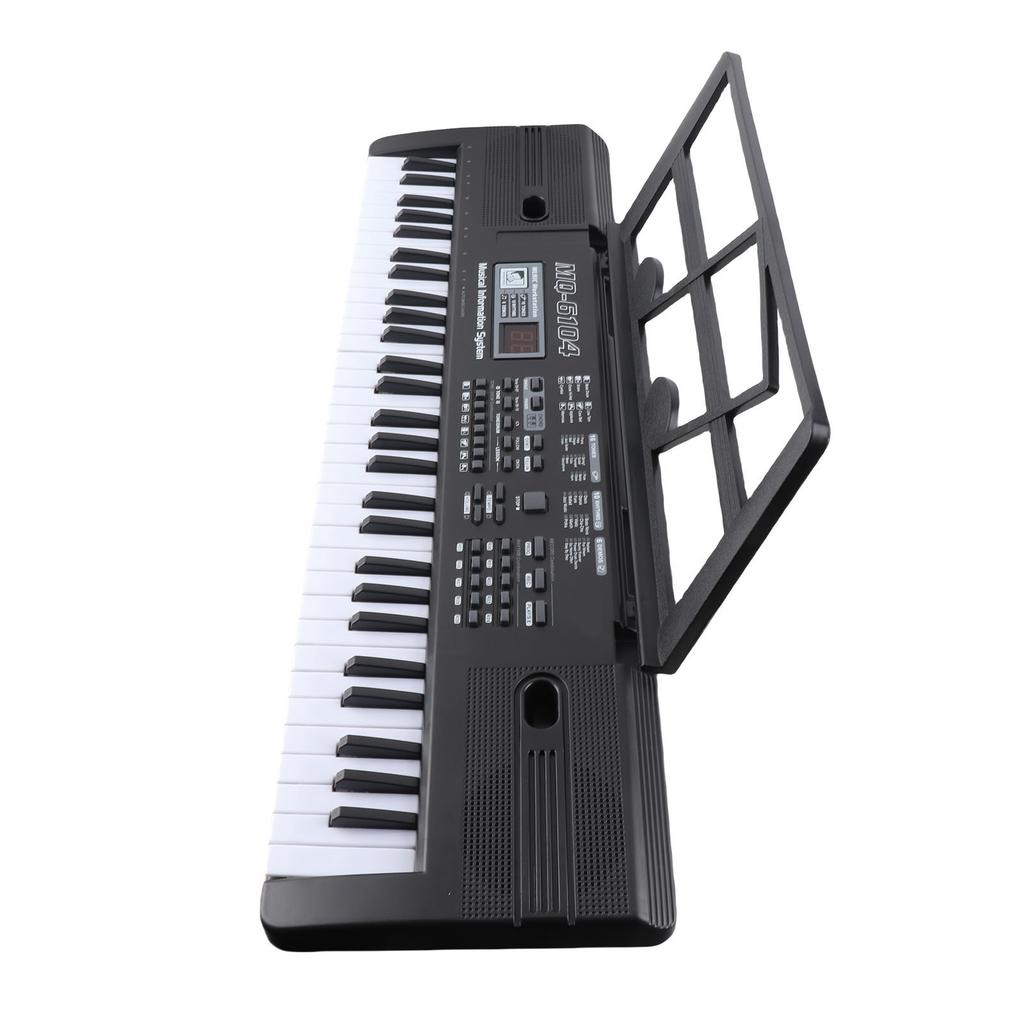 61 Keys Digital Music Electronic Organ Portable Keyboard with Microphone for Children