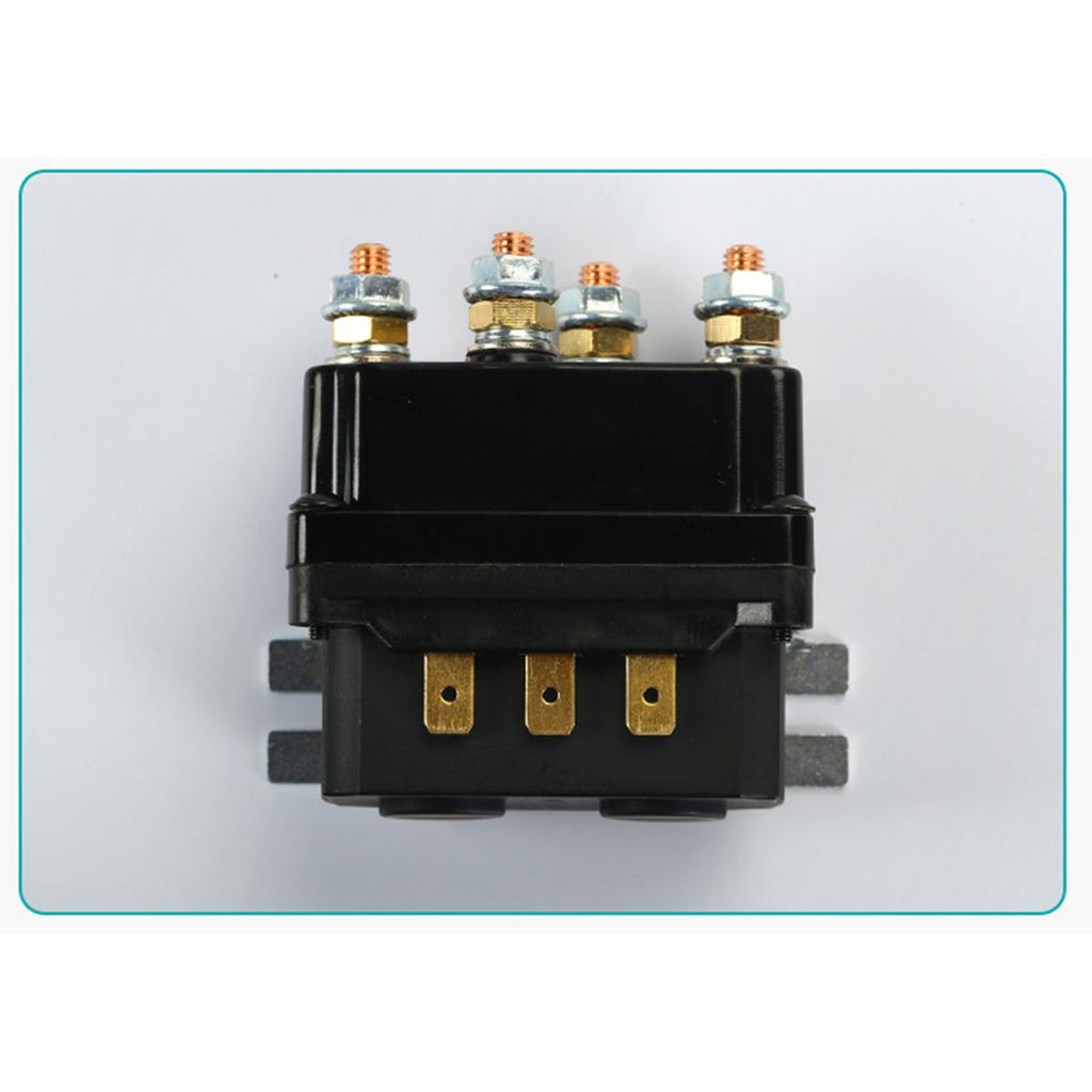 Automotive 250A 12V Winch Control Relays Corrosion Resistant Winch Relays Solenoid Universal For Vehicle Upgrades