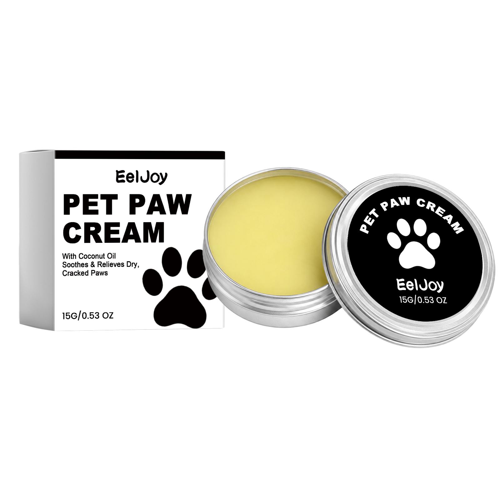 Portable Pet Paw Nose Balm Gentle Hydrating Cream for Pets Foot Nose Care 15g