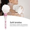 Electric Bath Massage Brush Rotatable Soft Electric Body Scrubber Shower Brush with Long Handle for Shower Exfoliating